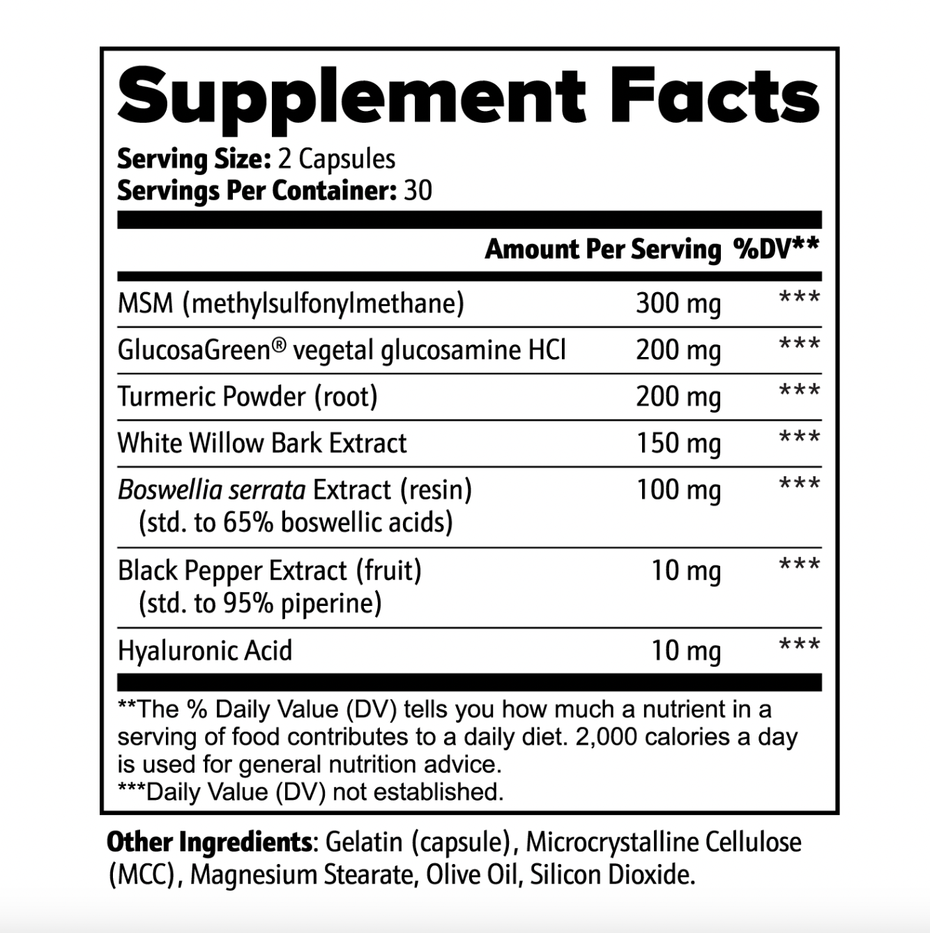 Climber Joint Formula
